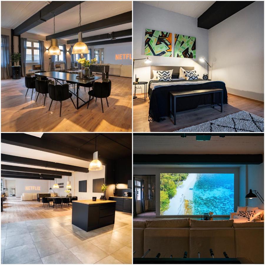 Design Loft - 200Qm2 - Heimkino - Bestlage - Parkplatz Wiesbaden Exterior foto